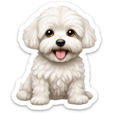 Maltipoo sticker