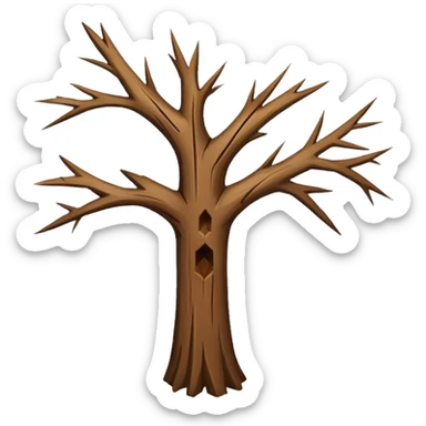 tree stick sticker