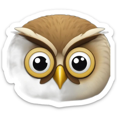 owl-with-michelin-caps sticker