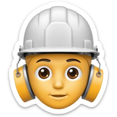what hard hat with a grey chain logo on the front sticker