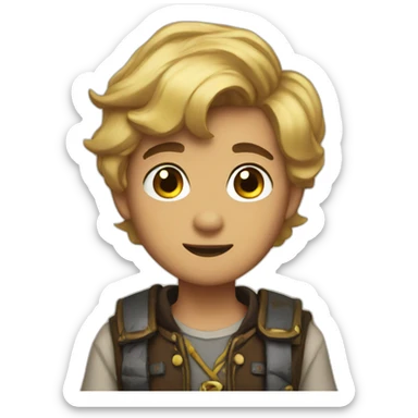 Descendants milo sticker