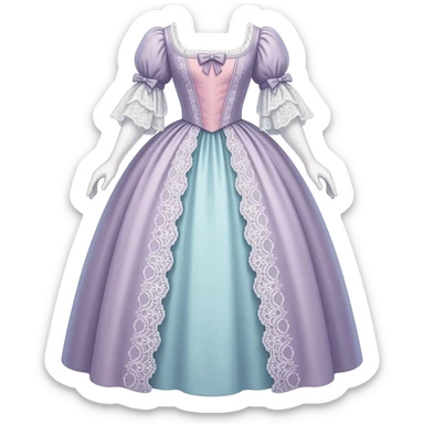 bridgerton outfit sticker