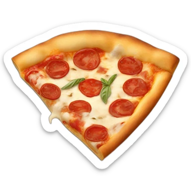 Neapolitan pizza sticker