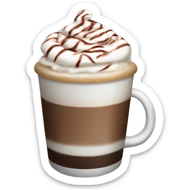 peppermint mocha sticker