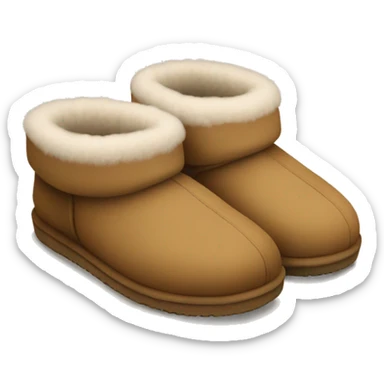 UGG slippers  sticker