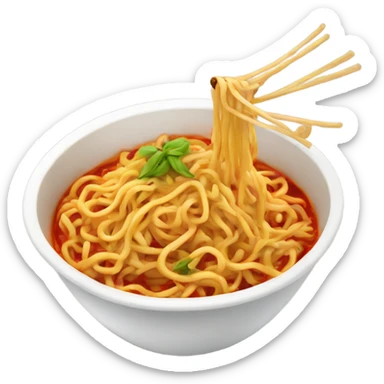 spicy noodles sticker