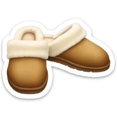 Ugg slippers sticker