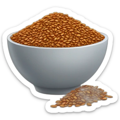 flax seeds sticker