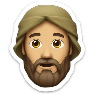 Jesus replacing the ear of a soldier sticker