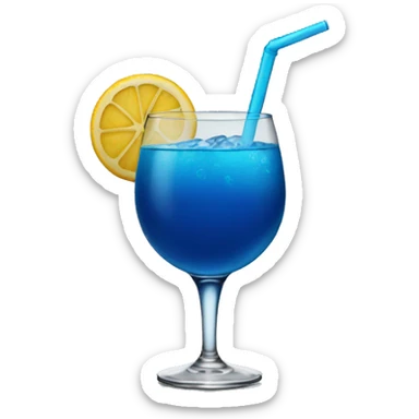 blue-drink sticker