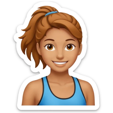 Athletik gir sticker