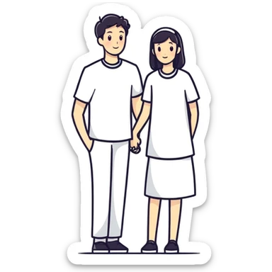 couple sticker