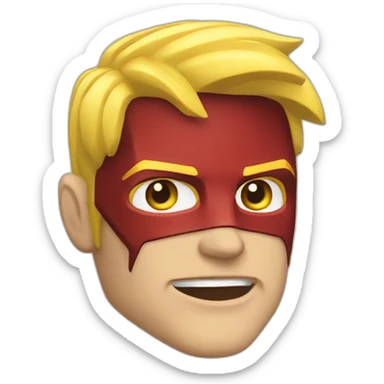 dc flash sticker
