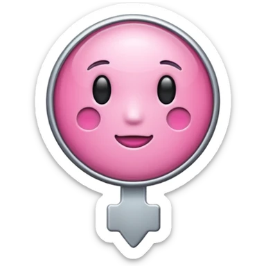 Can you make a pink pin sticker