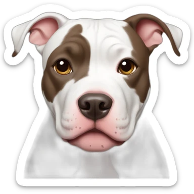 pit bull sticker