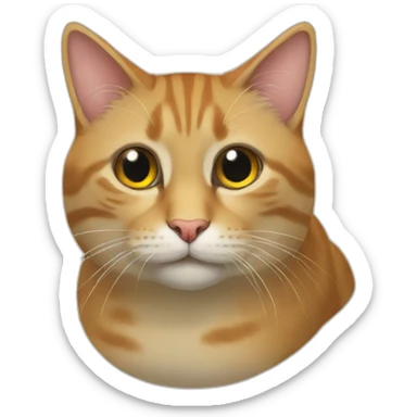 Gato-gordo sticker