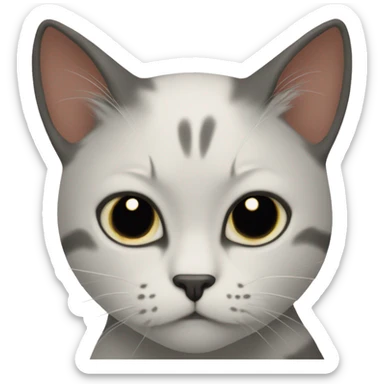 Gato trist3 sticker