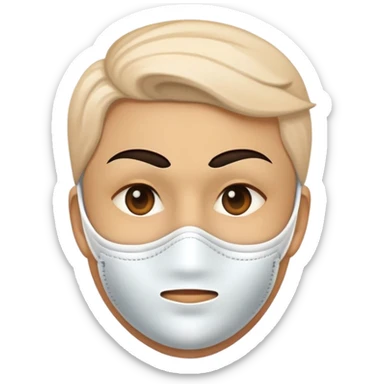 I need avatar with mask sticker