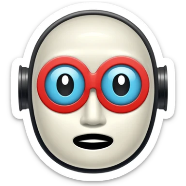 Máscara de cílios frasco fechado off white cozy sticker