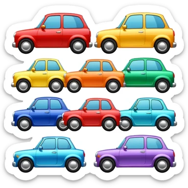 🇬🇺  cars sticker