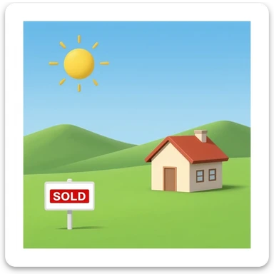 HOUSE SOLD sticker