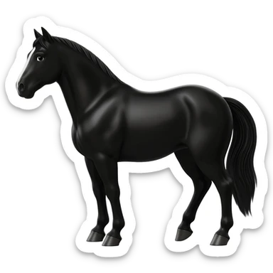 étalon noir sticker
