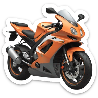Sport motorcycle  sticker