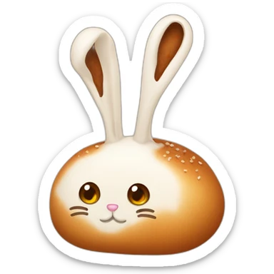 bun with cinnamon sticker