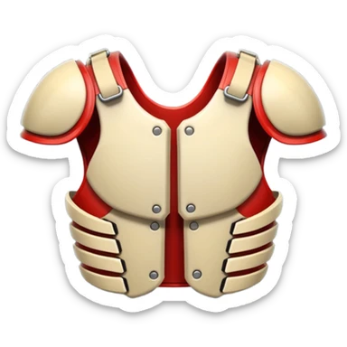 predator bone shoulder pads sticker