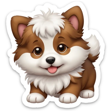 Puppy sticker