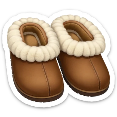 2 UGG slippers sticker