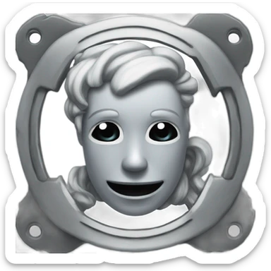 D’or et de Platine sign sticker