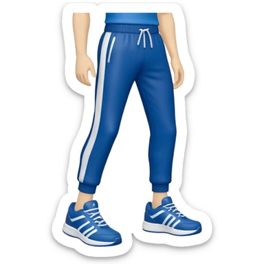 Crea una figura coleccionable llamada Esteban en empaque minimalista con fondo Azul #053249 . El muñeco debe tener: Piel CLARA Complexión (ATLÉTICA ), altura MEDIA Ropa: [LICRA EN BUZO AZUL OSCURO CON BLANCO, PANTALÓN Y ZAPATOS.  sticker