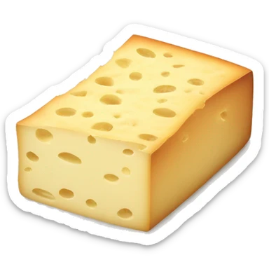 grated Gruyère sticker