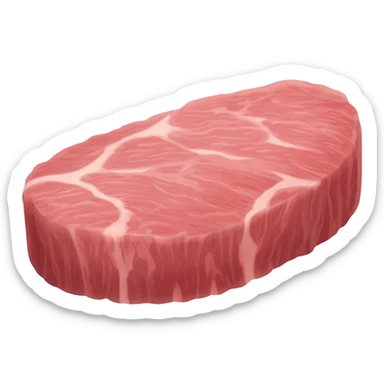 RAW PORK CUTLET sticker