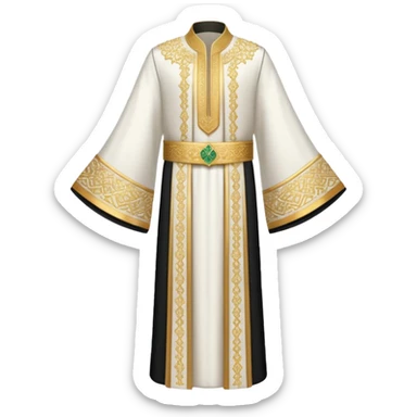 Robe mariage roi Mohammed VI sticker
