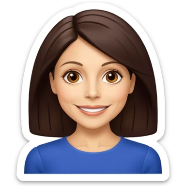 create an emoji of bethenny frankel sticker