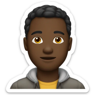 Homme congolais jeune sticker