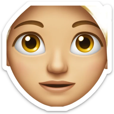 Cara de sorpresa sticker