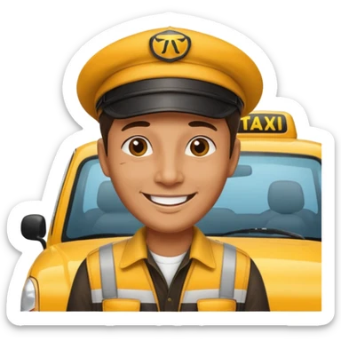 now i want a taxi driver sticker