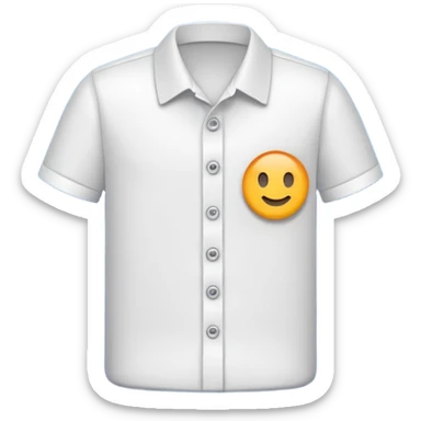 shirt button sticker