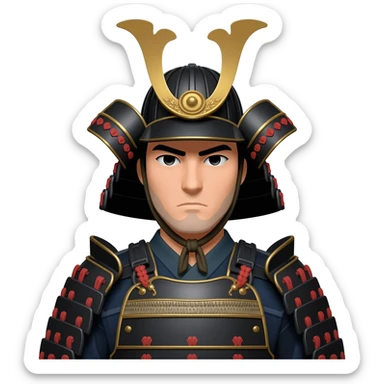 Ronan samurai sticker