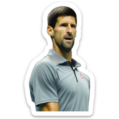 Djokovic sticker