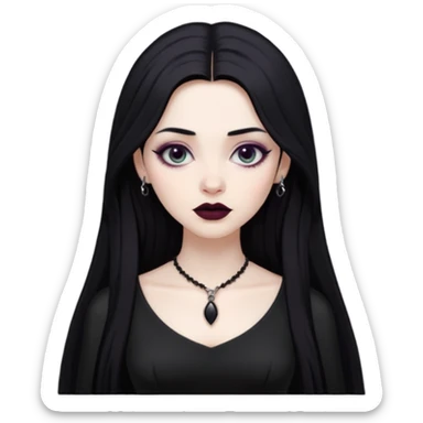 make me a goth mommy sticker