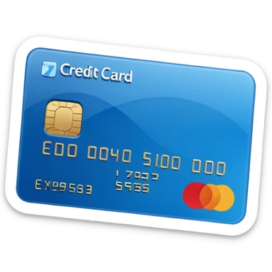 credit card sticker