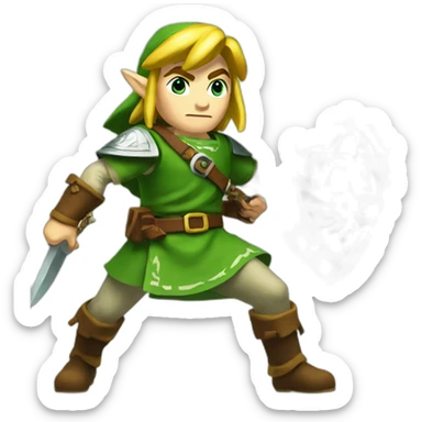 Link zelda sticker