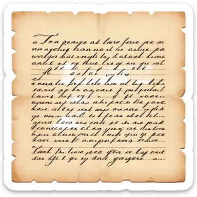 Love letter  sticker