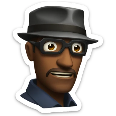 tf2 the spy sticker