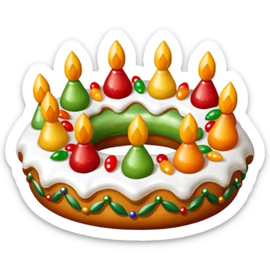 roscon de reyes DE ESPAÑA  sticker