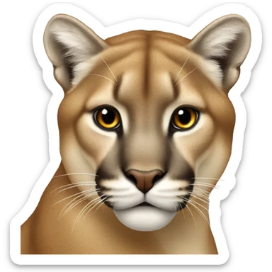 Cougar  sticker